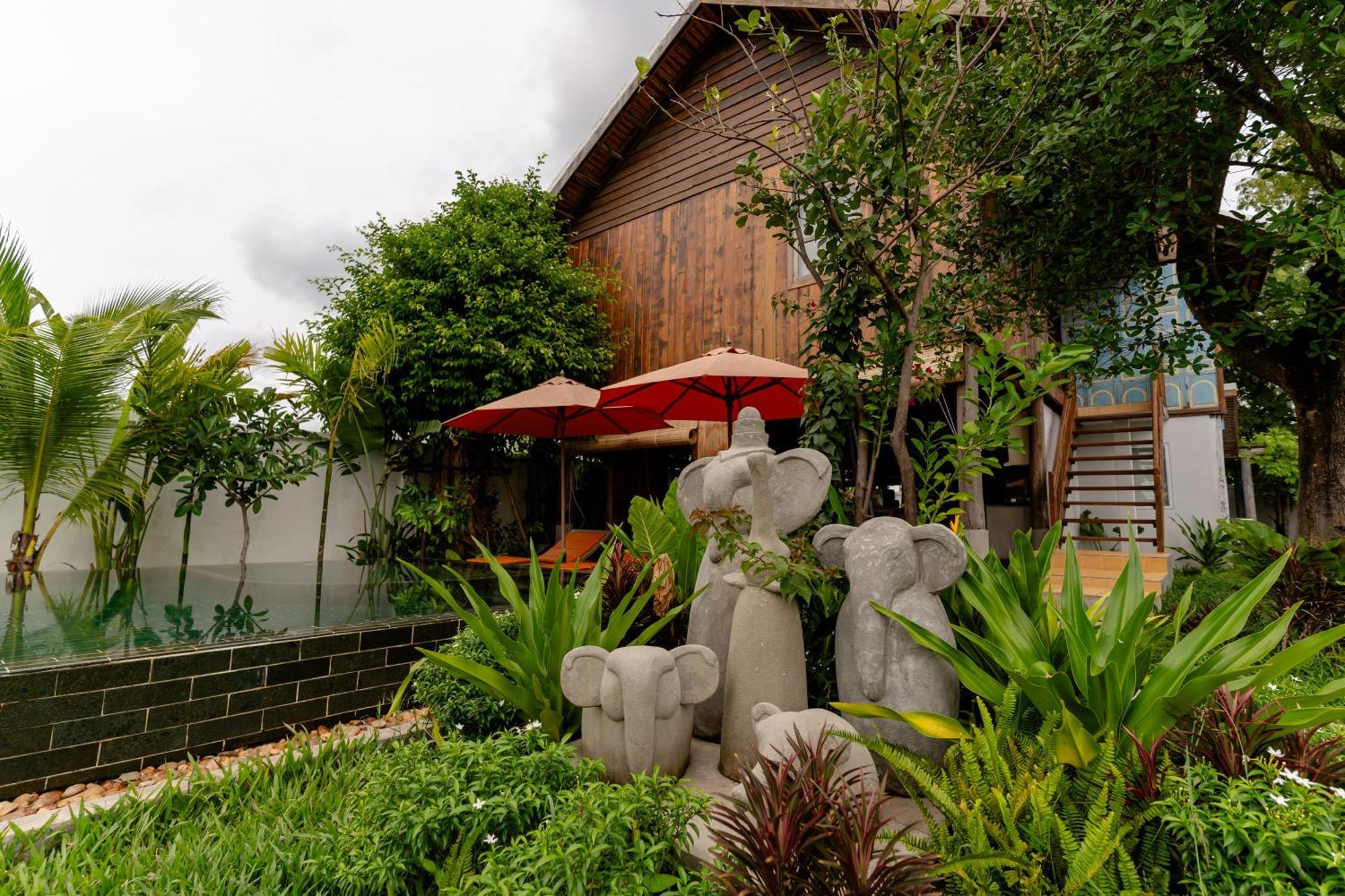 Isann Lodge Ciudad de Siem Riep Exterior foto